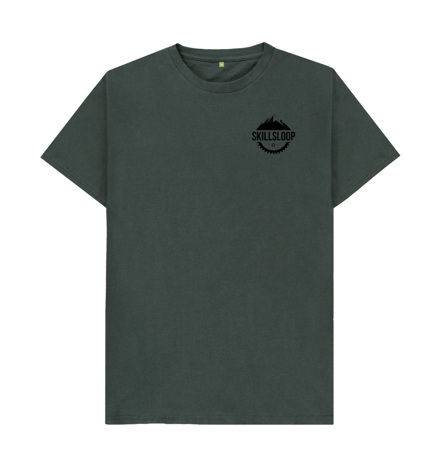 Dark Grey Mens casual Skills T-shirt (various colours)