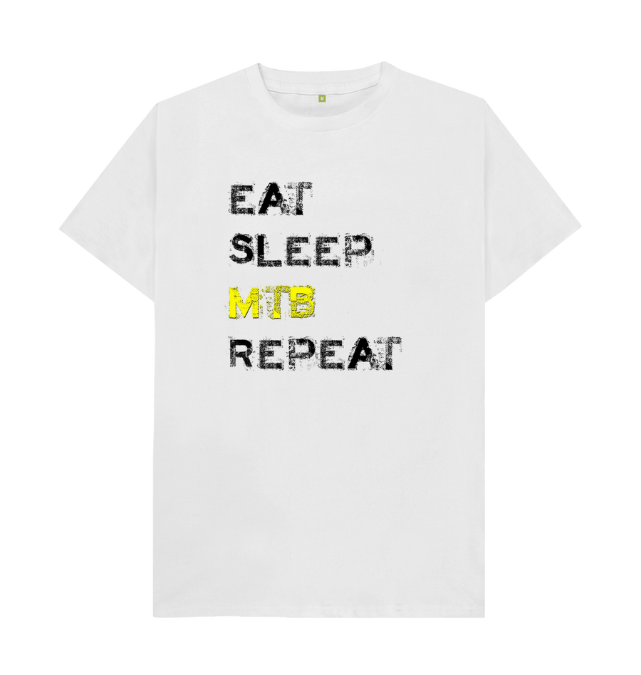 White MTB REPEAT T-shirt (various colours)