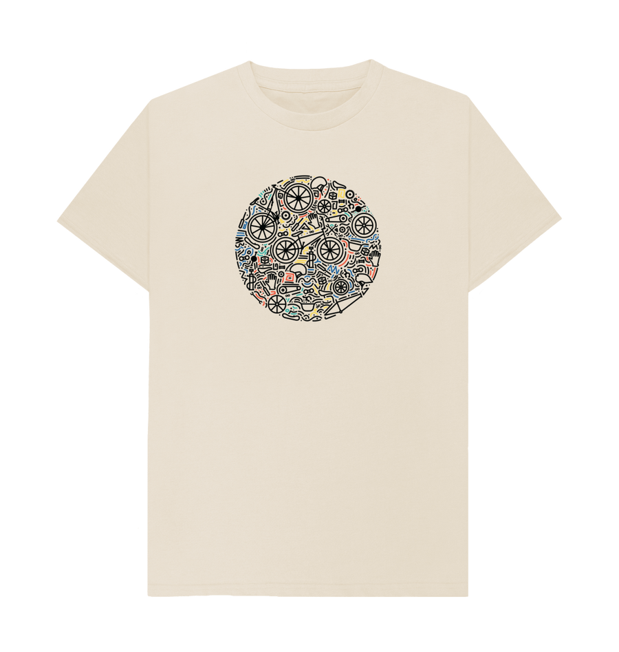 Oat Crazy Bike T-Shirt (Unisex various colours)